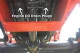 photos of Drain Engine Oil