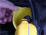 images of Overfilling Engine Oil
