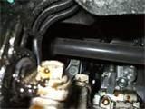pictures of Oil Leak Engine