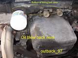 photos of Engine Leaking Oil